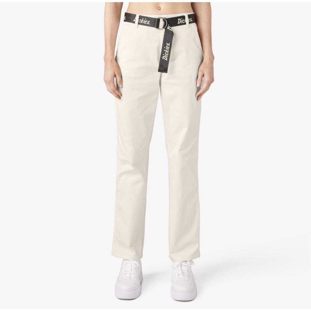 Dickies Women's Relaxed Fit Carpenter Pants - FPR51CL9 - Cloud - 29R